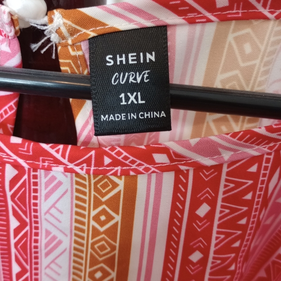 Shein High Neck Dress w/ back Eyelet - Picture 3 of 3